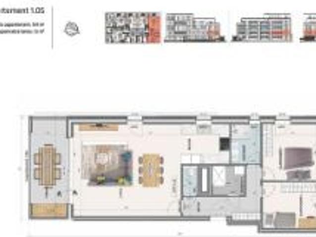 Appartement te koop in Wondelgem 9032