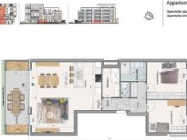 Appartement te koop in Wondelgem 9032