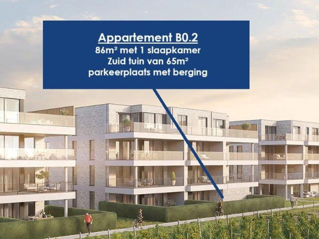 Appartement te koop voor 269500 euro met 1 slaapkamers
