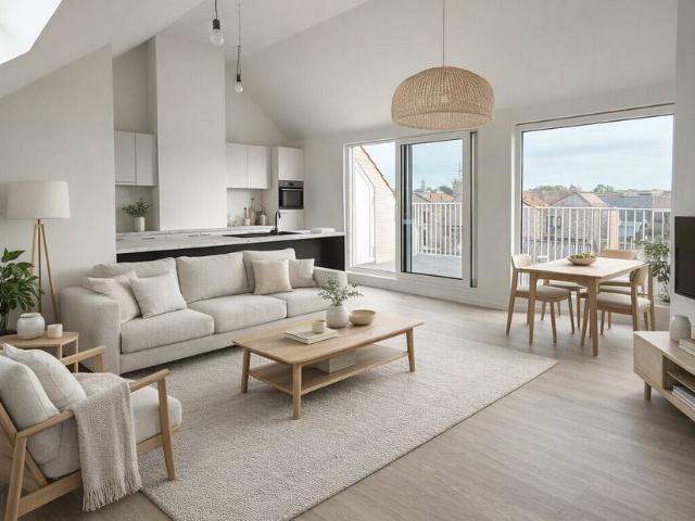 Appartement te koop voor 366250 euro met 1 slaapkamers