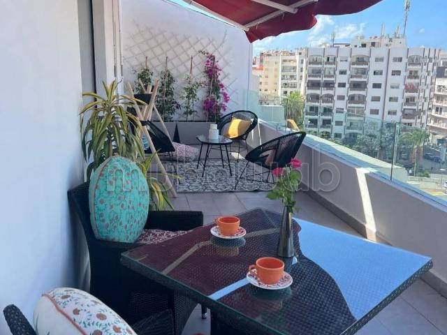Appartement terrasse à la location à gauthier