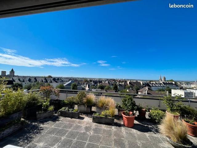 Appartement terrasse caen centre