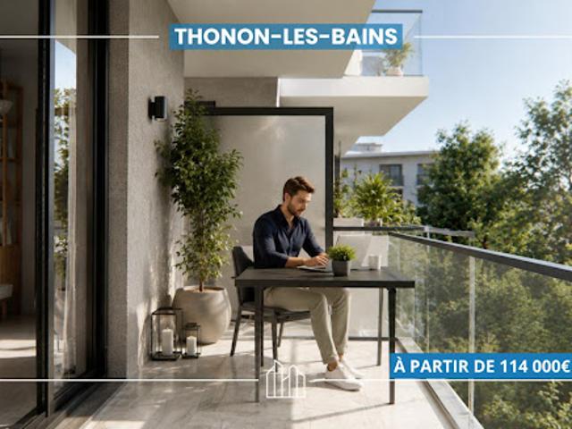 Appartement Thonon les Bains 2 pièces RÉSIDENCE HORIZON AUX PORTES DE LA SUISSE