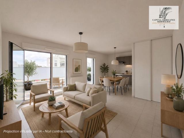 Appartement Toit Terrasse BORDEAUX CAUDERAN
