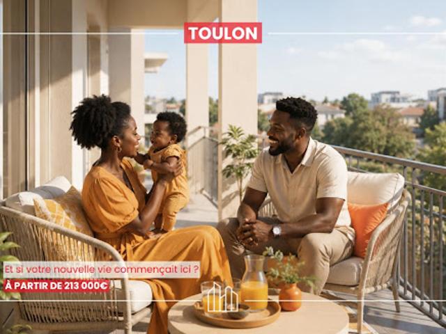 Appartement Toulon 4 pièces RÉSIDENCE LOUIS PROX COMMODITÉS