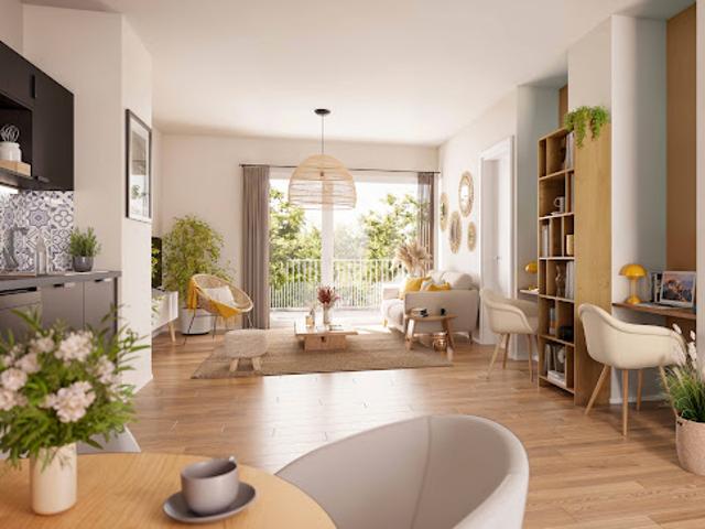 Appartement Toulouse 4 pièces Toulouse coliving écoquartier Saint Martin du Touch