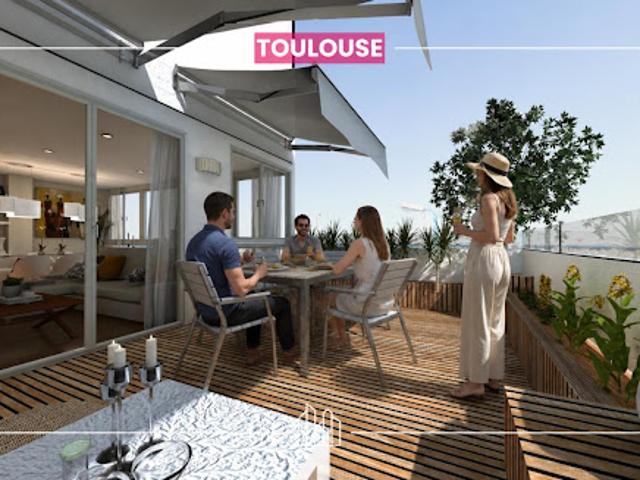Appartement Toulouse 4 pièces DOMAINE BELLECOUR PROX CANAL DU MIDI