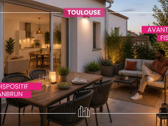 Appartement Toulouse 4 pièces JARDIN ROSE PROX TRANSPORTS