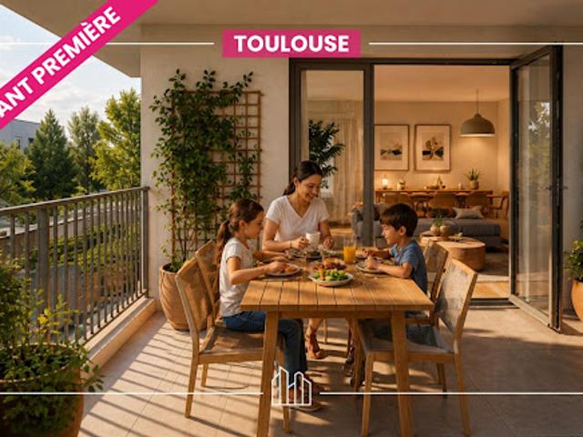 Appartement Toulouse 4 pièces RÉSIDENCE LUCIE PROCHE CENTRE