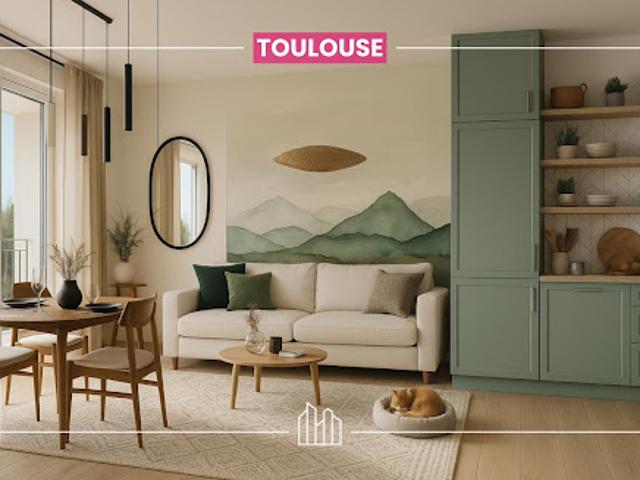 Appartement Toulouse 5 pièces DOMAINE PAULINE PROCHE COMMERCES