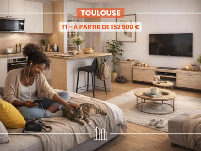Appartement Toulouse 1 pièce RÉSIDENCE JEANNE PROCHE UNIVERSITÉS