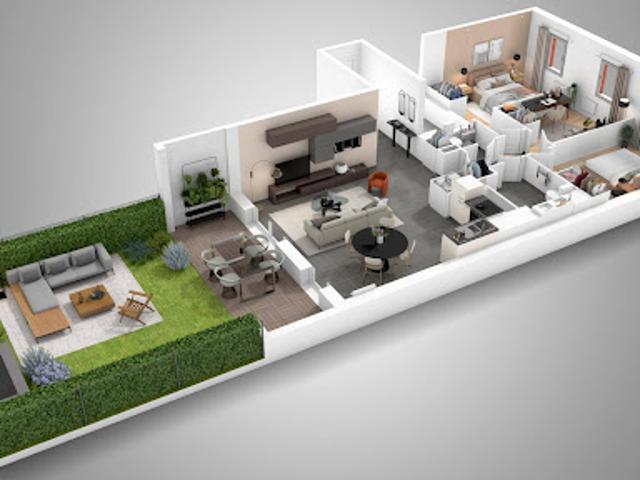 Appartement Toulouse 2 pièces Toulouse au coeur d'un quartier familial
