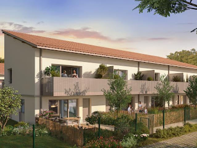 Appartement Toulouse 2 pièces JARDINS DE BRENNUS 2