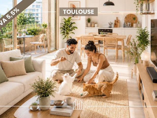 Appartement Toulouse 2 pièces RÉSIDENCE LÉA PROX ÉCOLES