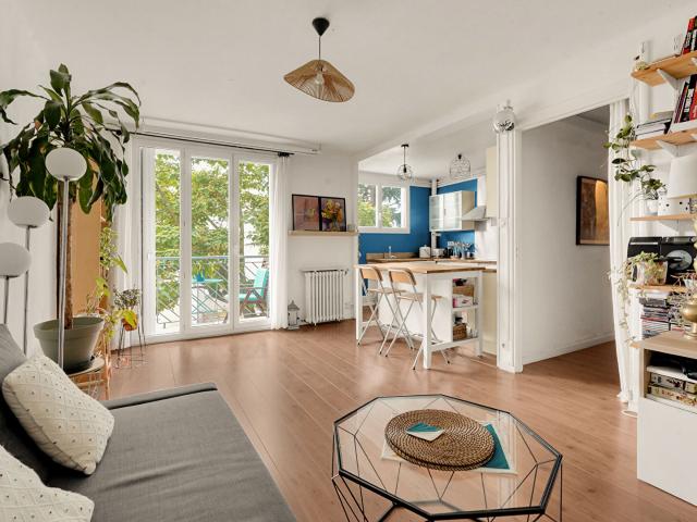 Appartement Toulouse 3 pièce s 71 m2 avec balcons, cave et place de parking