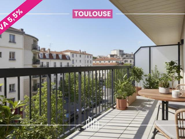 Appartement Toulouse 3 pièces DOMAINE PAUL PROX COMMERCES