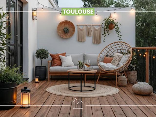 Appartement Toulouse 3 pièces LE CLOS DENISE PROCHE COMMERCES