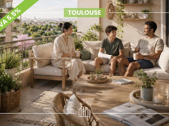 Appartement Toulouse 3 pièces RÉSIDENCE ALBA PROX HIPPODROME
