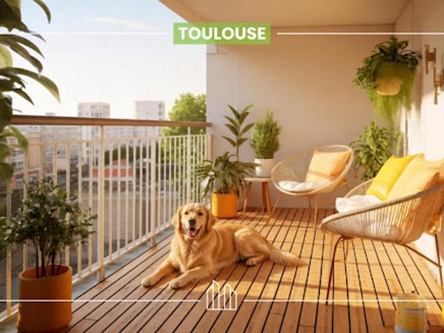 Appartement Toulouse 3 pièces RÉSIDENCE JOURDAIN TOULOUSE NORD