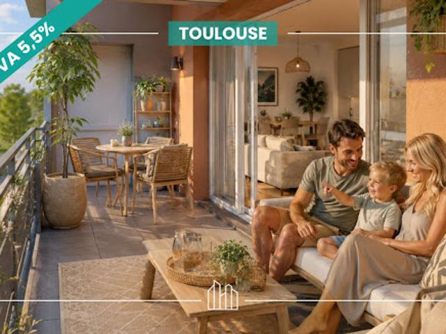 Appartement Toulouse 3 pièces RÉSIDENCE OPHÉLIE COEUR DE VILLE