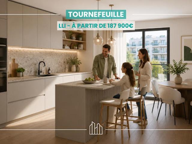 Appartement Tournefeuille 2 pièces JARDINS DE LUNA ? PROCHE ÉCOLES