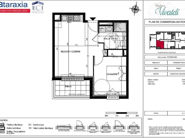 Appartement Tours 2 pièce s