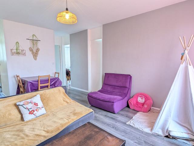 Appartement Tours Nord T3 51,80m2, 2 chambres avec Garage, Parking et Cave