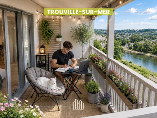 Appartement Trouville sur Mer 1 pièce DOMAINE AZUR ? PROX PLAGE