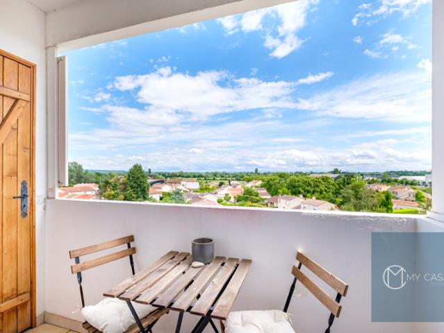 Appartement traversant T2 de 50,53m2 sur Vaulx en Velin