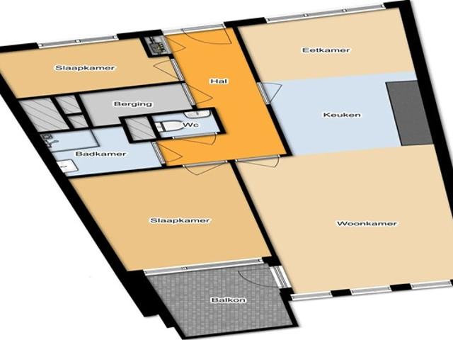 Appartement Triasplein in Harderwijk