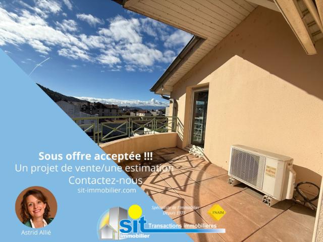 APPARTEMENT TYPE III BIS avec TERRASSE et GARAGE