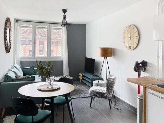 Appartement type 2 meublé Saint Cyprien Toulouse