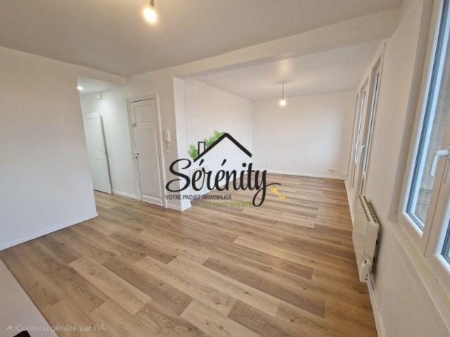 Appartement type 2, une chambre + cave