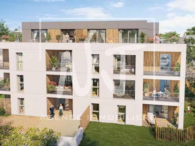 Appartement type 3 avec jardin privatif et stationnement La. 61m² Angers