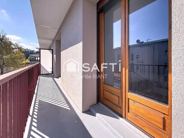 Appartement type 3 de 80 m² avec balcons