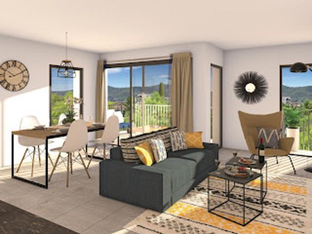 Appartement Uzès 3 pièces RÉSIDENCE LE RÉSISTIBLE