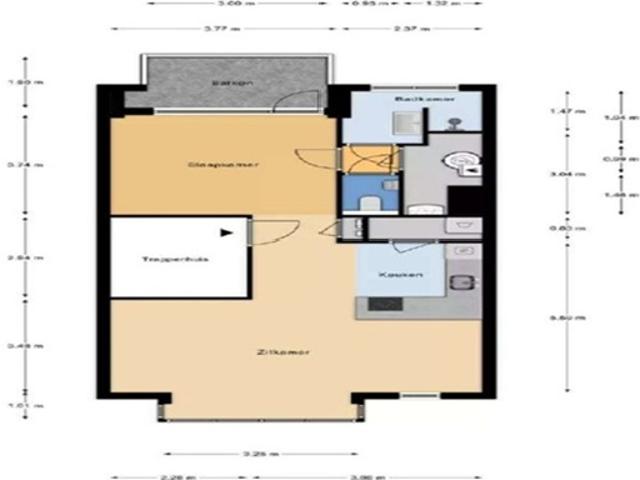 Appartement Van Leeuwenhoekpark in Delft