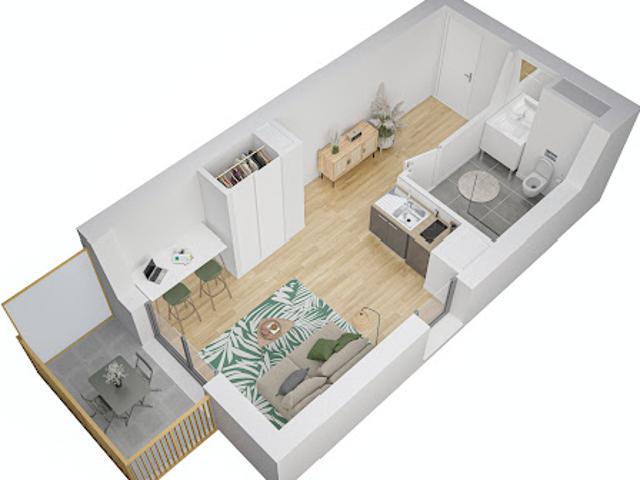 Appartement Anzin 1 pièce Novéa