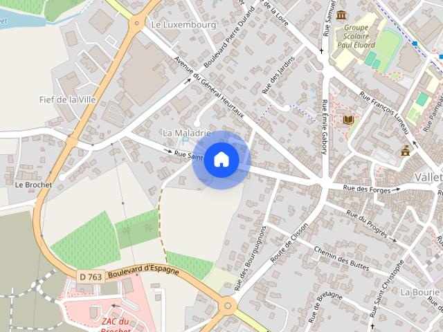 Appartement Vallet 1 pièce s 23.72m2