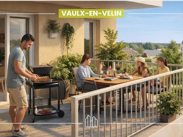 Appartement Vaulx en Velin 4 pièces RÉSIDENCE MORGANE PROX ÉCOLES