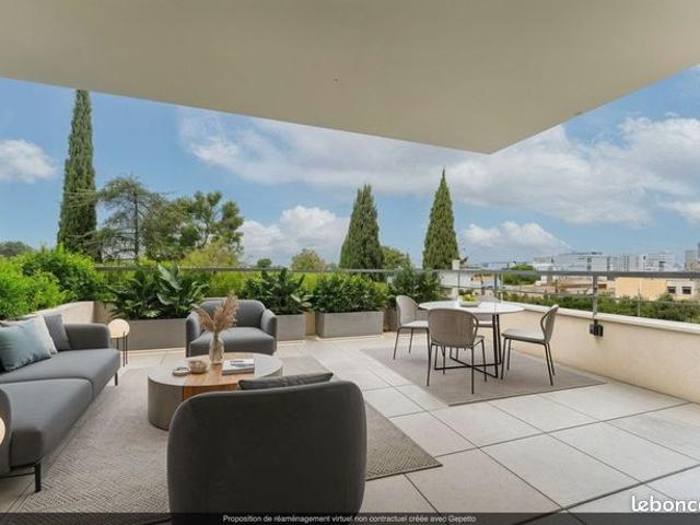 Appartement Vente 63m² Marseille 9ème arrondissement Mazargues