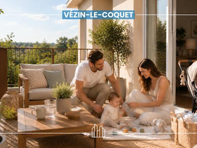 Appartement Vezin le Coquet 3 pièces RÉSIDENCE JULES ? PROXIMITÉ RENNES