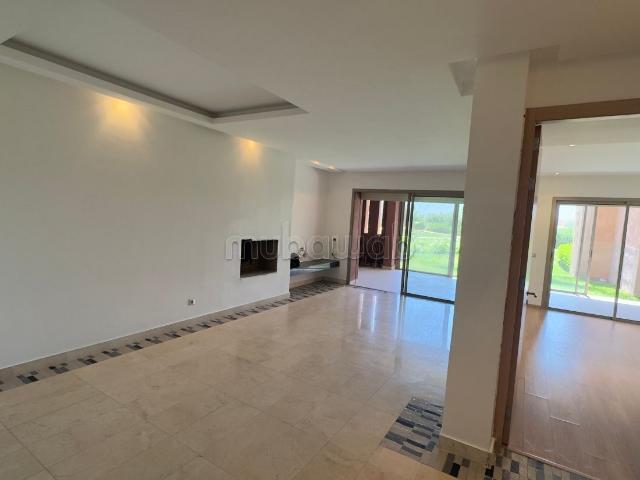 Appartement vide 2 chambres Rez de jardin prestigia Marrakech piscine