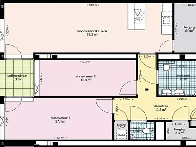 Appartement Vijfharingenstraat in Maastricht