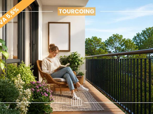 Appartement Villeneuve d'Ascq 2 pièces RÉSIDENCE EMILE PROX COMMERCES