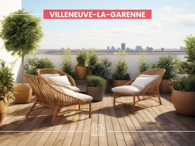 Appartement Villeneuve la Garenne 5 pièces RÉSIDENCE ANNE
