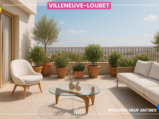 Appartement Villeneuve Loubet 3 pièces RÉSIDENCE MINANGOY