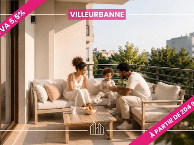 Appartement Villeurbanne 4 pièces RÉSIDENCE MARIA PROCHE COMMERCES