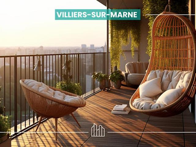 Appartement Villiers sur Marne 3 pièces RÉSIDENCE JEANNE PROX COMMERCES