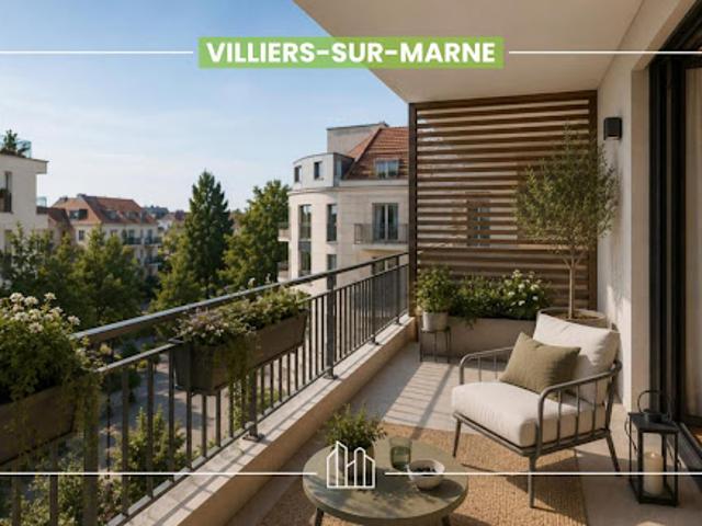 Appartement Villiers sur Marne 3 pièces RÉSIDENCE ROY PROX ÉCOLES